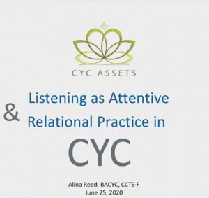 Listening as Attentive Relational Practice in Child and Youth Care - 5 Day Access